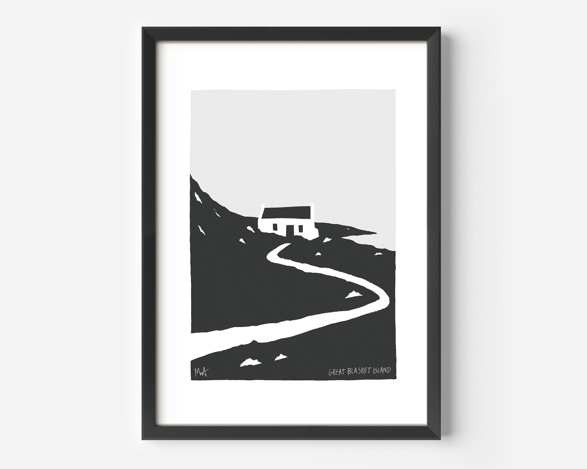 GREAT BLASKET ISLAND, Ireland – A4 / A3 print