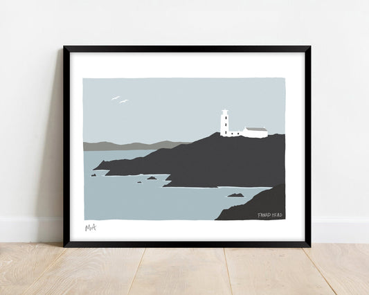 FANAD HEAD LIGHTHOUSE, Donegal, Ireland – A4 / A3 print