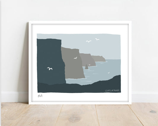 CLIFFS OF MOHER, Clare, Ireland – A4 / A3 print