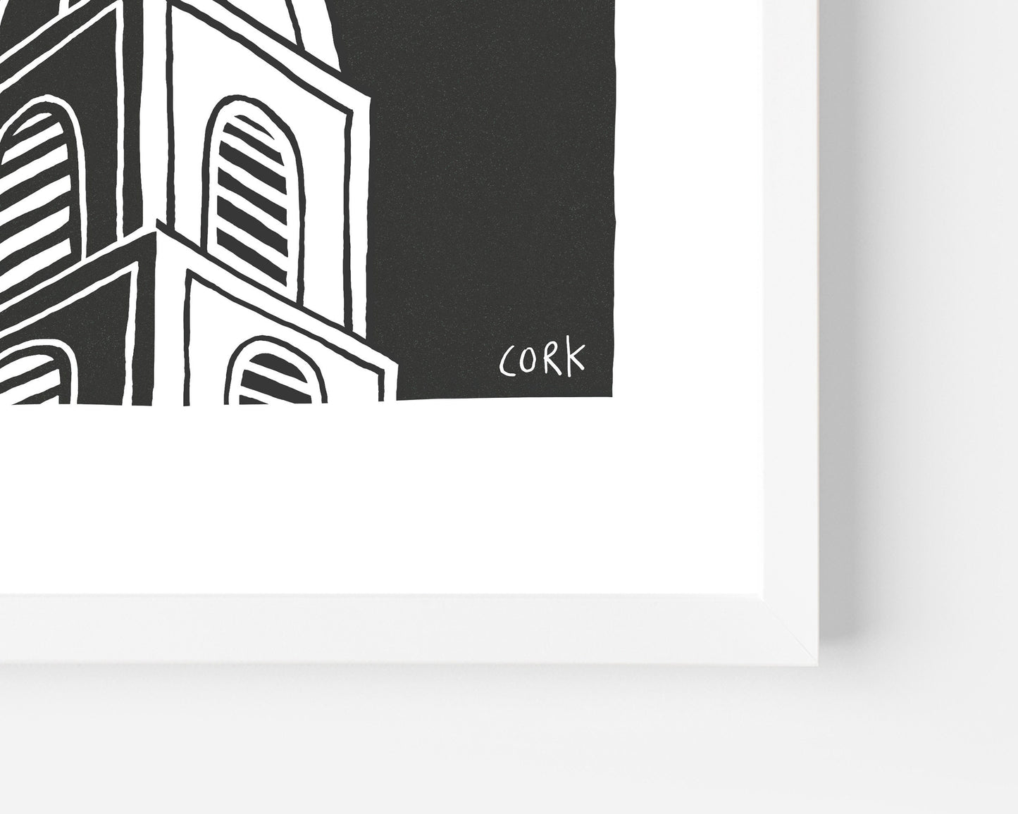 CORK, Ireland – A4 / A3 print, Black & White